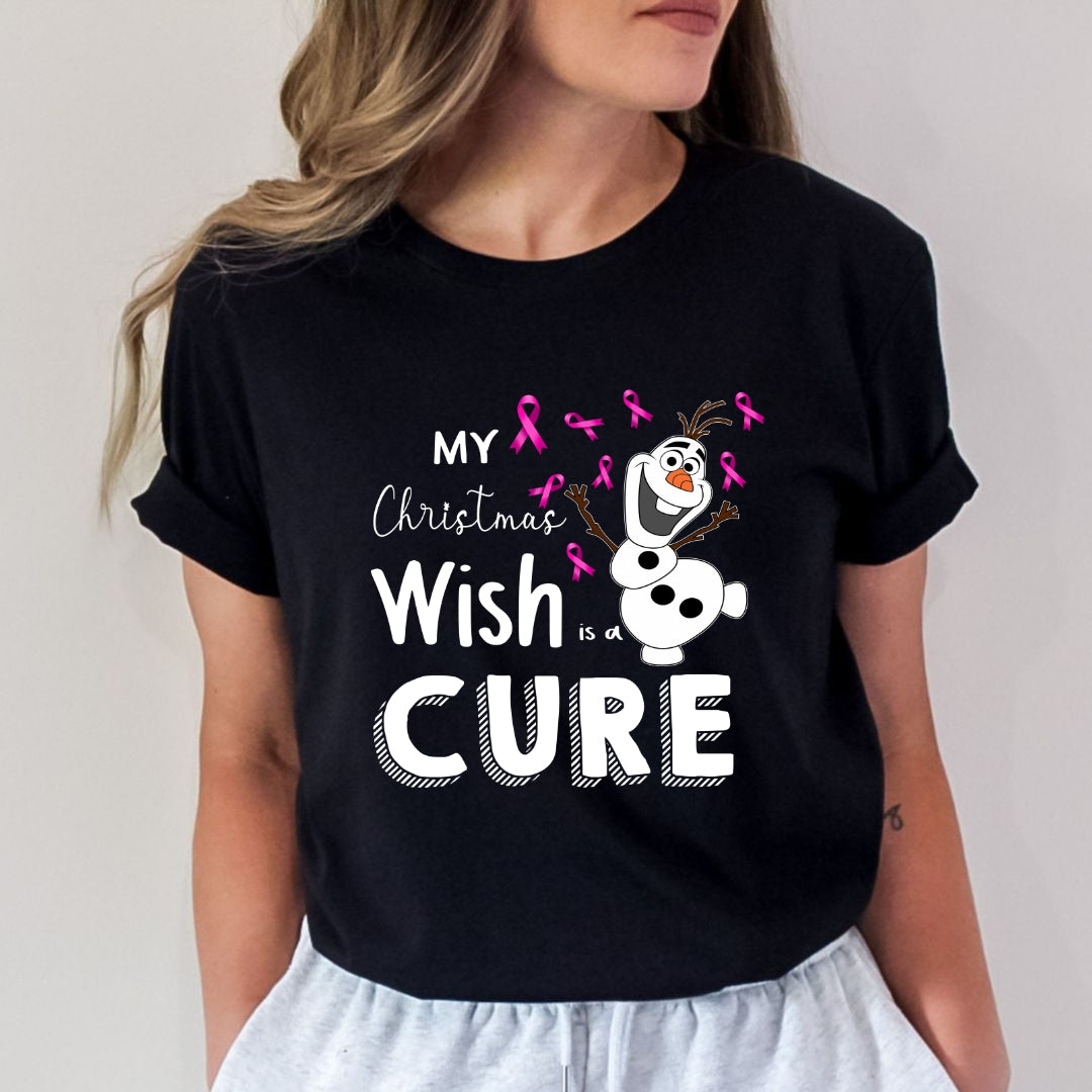 My Christmas Wish Is A Cure - Bella Canvas