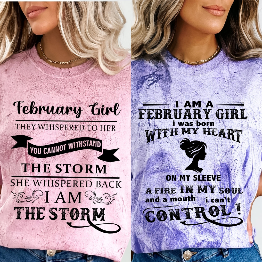 February Combo (I Am Storm And Fire In My Soul) Combo Pack