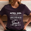 April Girl - A Soul That’s Pure Gold - Unisex T-Shirt