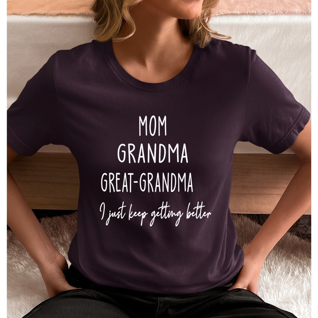Mom Grandma Great - Grandma - Unisex T-Shirt