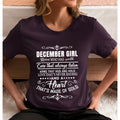 December Girl Who Has Heart That's Made Of Gold  - Unisex T-Shirt