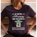 If You're Happy And You know it It's Meds - Unisex T-Shirt