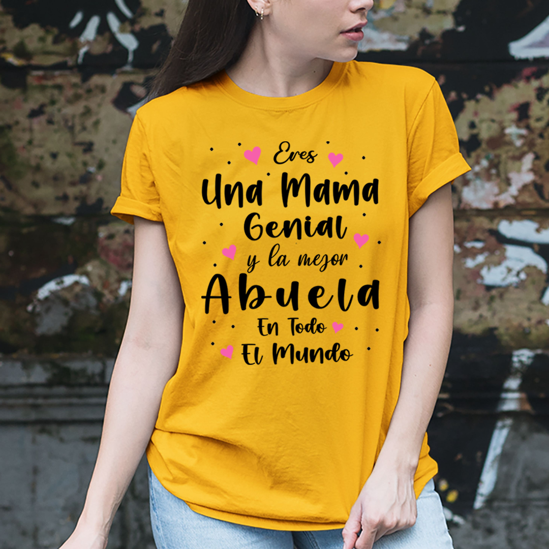Una Mama Genial - Unisex T-Shirt