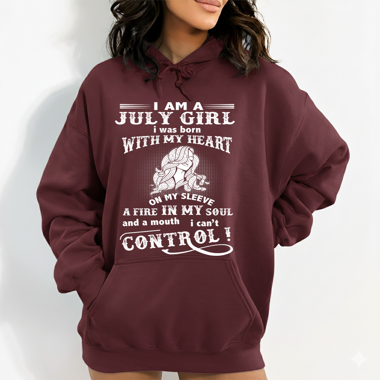 A Fire In My Soul (July Girl ) - Sweatshirt & Hoodie - Cozy & Soft