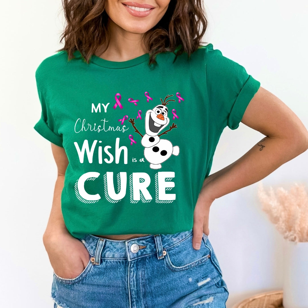 My Christmas Wish Is A Cure - Bella Canvas