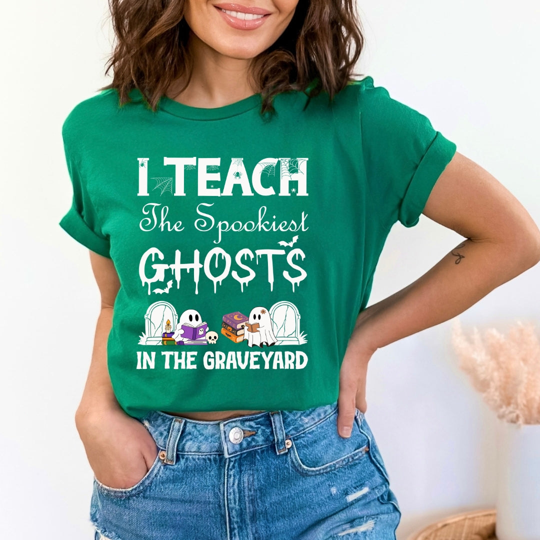 I Teach The Spookiest Ghosts - Bella Canvas