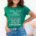 July Girl Handle With Caution - Bella Canvas