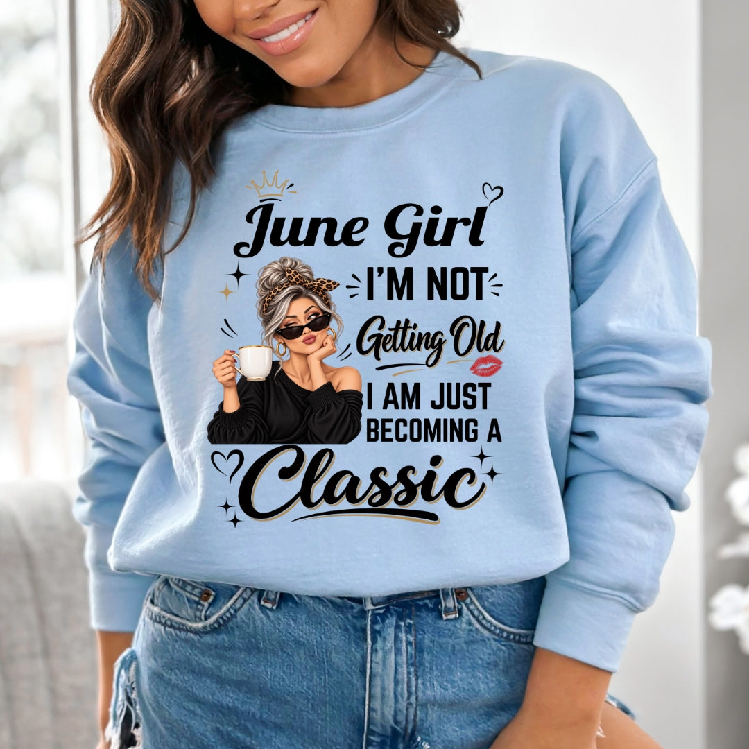 June Girl A Classic - Hoodie & Sweatshirt