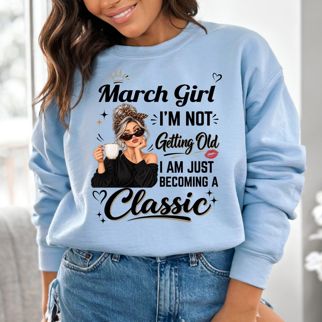 March Girl A Classic - Hoodie & Sweatshirt