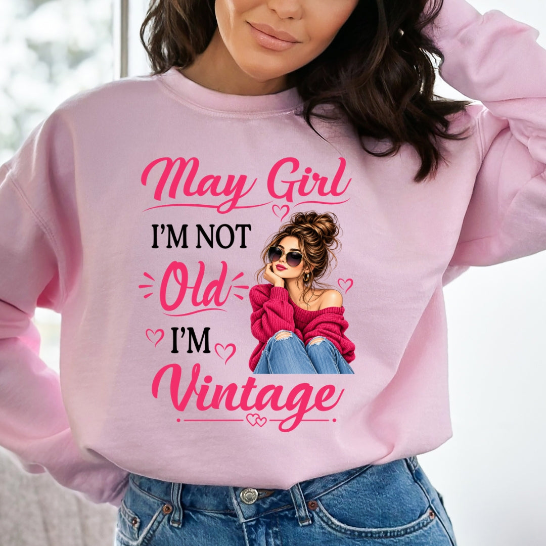 May Girl Vintage - Hoodie & Sweatshirt