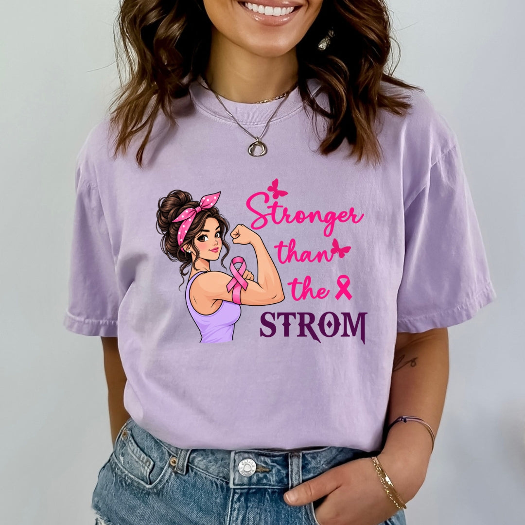 Stronger Than The Strom (New) - Bella Canvas