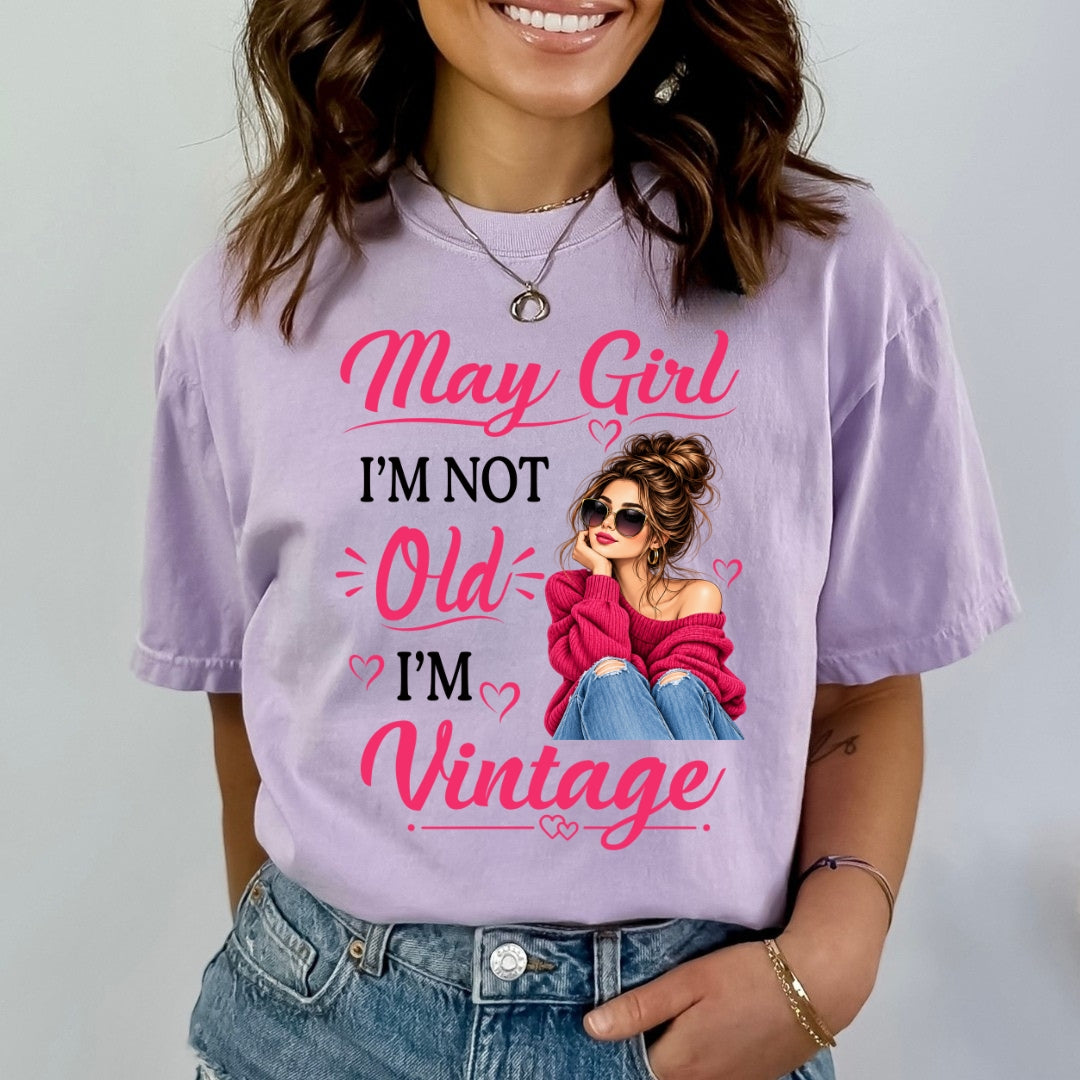 May Girl Vintage - Bella Canvas