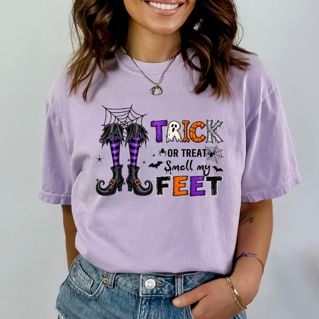 Trick Or Treat Smell My Feet - Bella Canvas