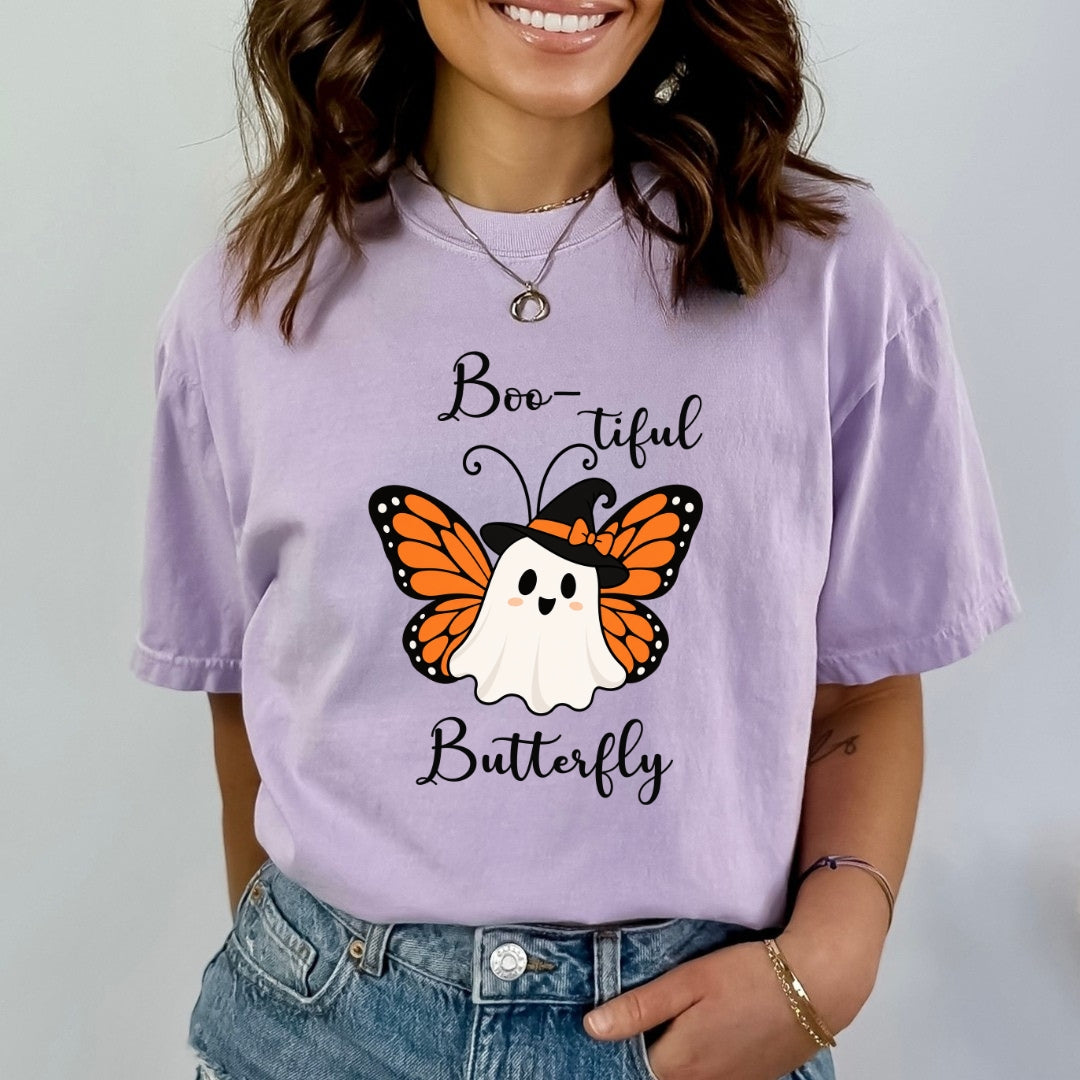 Boo-tiful Butterfly - Bella canvas