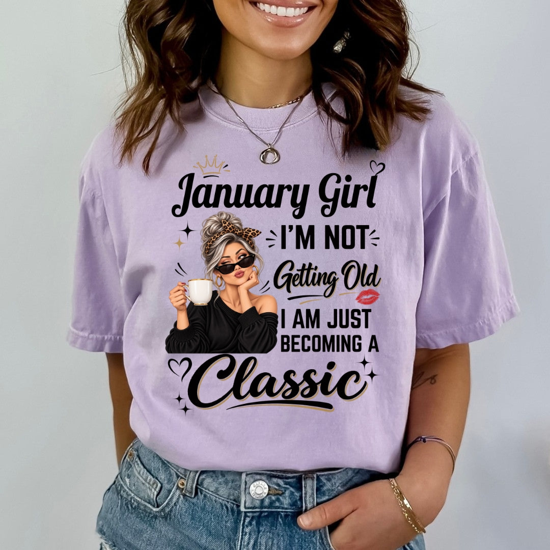 January Girl A Classic - Bella Canvas