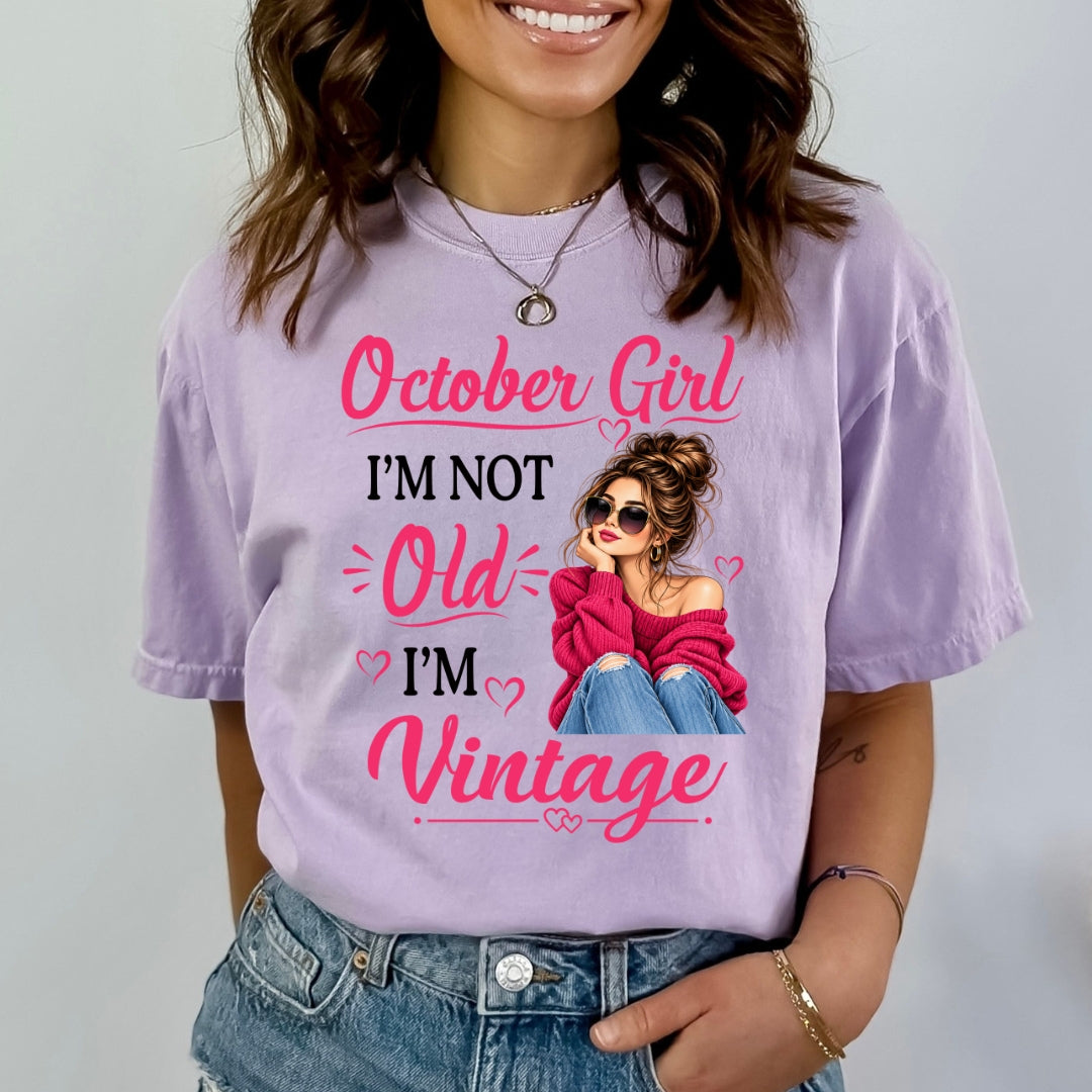 October Girl Vintage - Bella Canvas