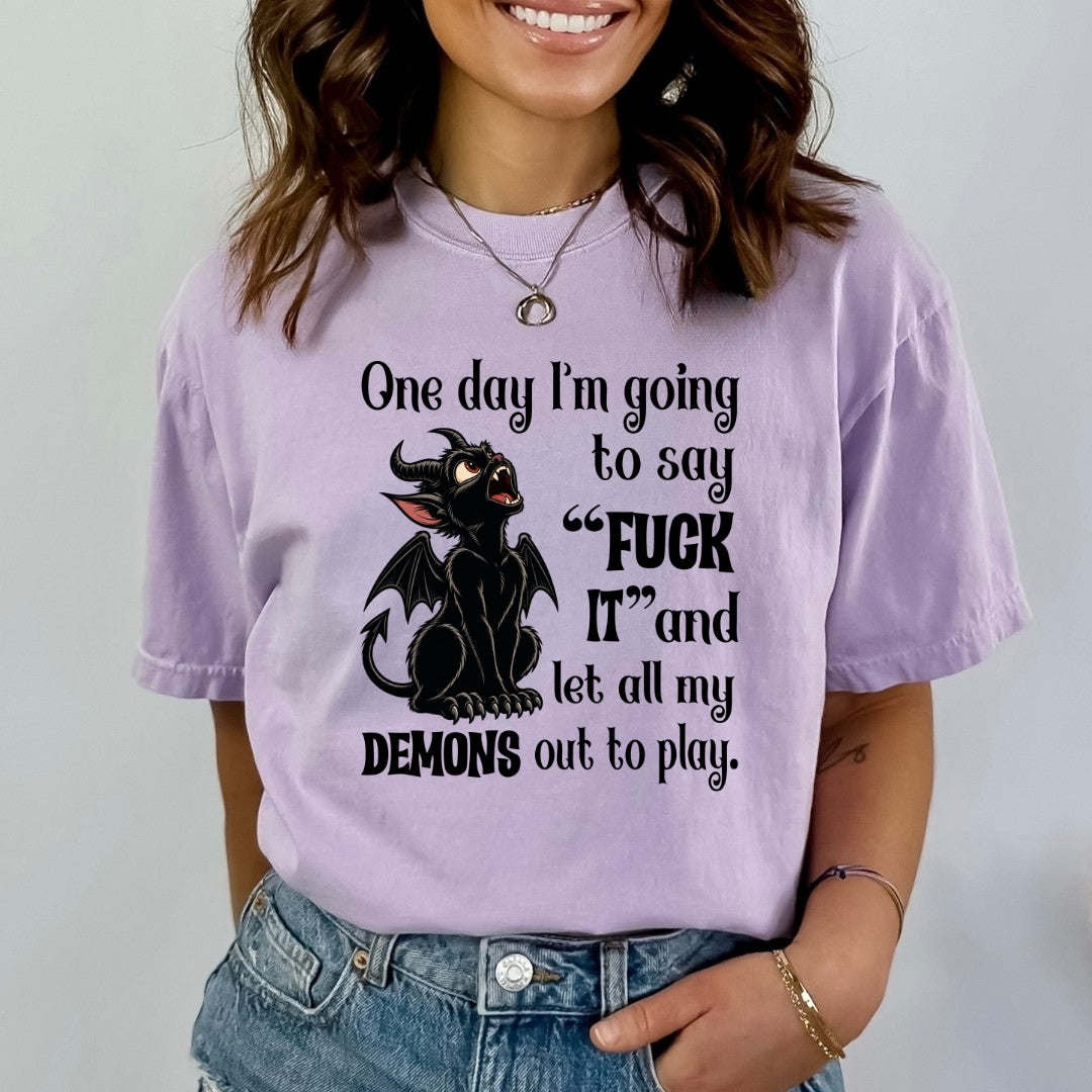 One Day I'm Going To Say - Bella canvas
