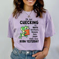 Checking My Birth Certificate - Bella canvas