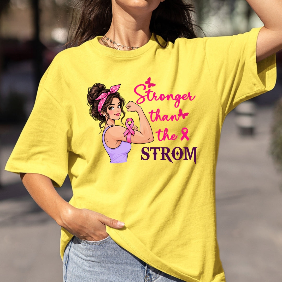 Stronger Than The Strom (New) - Bella Canvas