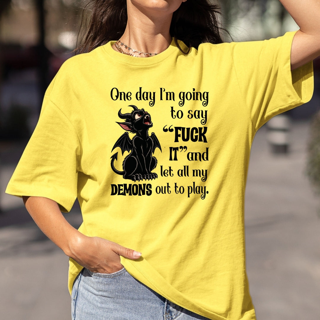One Day I'm Going To Say - Bella canvas