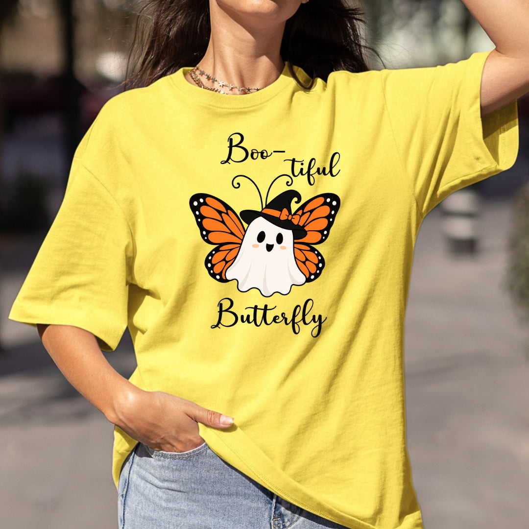 Boo-tiful Butterfly - Bella canvas
