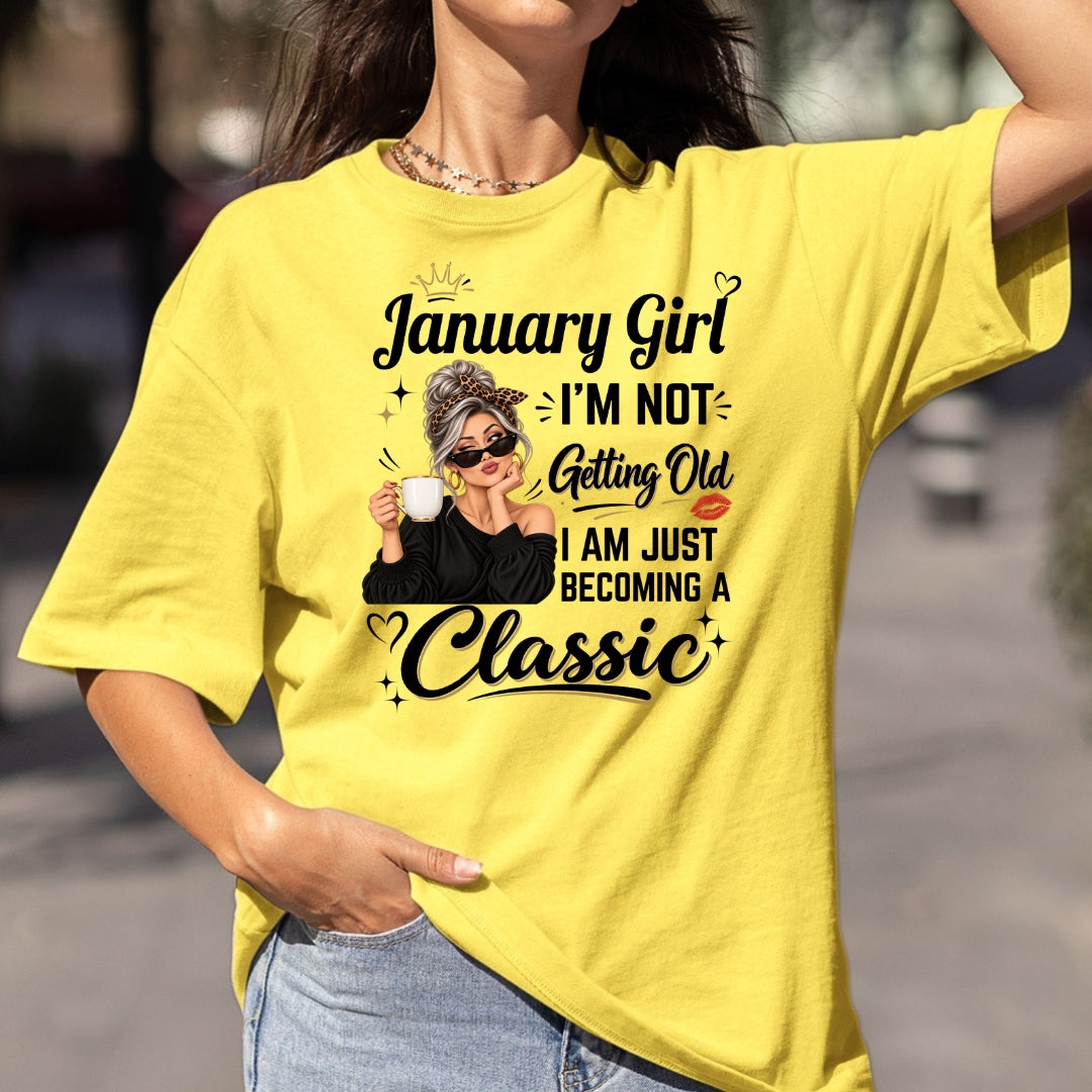 January Girl A Classic - Bella Canvas