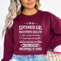 September Girl Unstoppable By Choice - Sweatshirt & Hoodie - Cozy & Soft