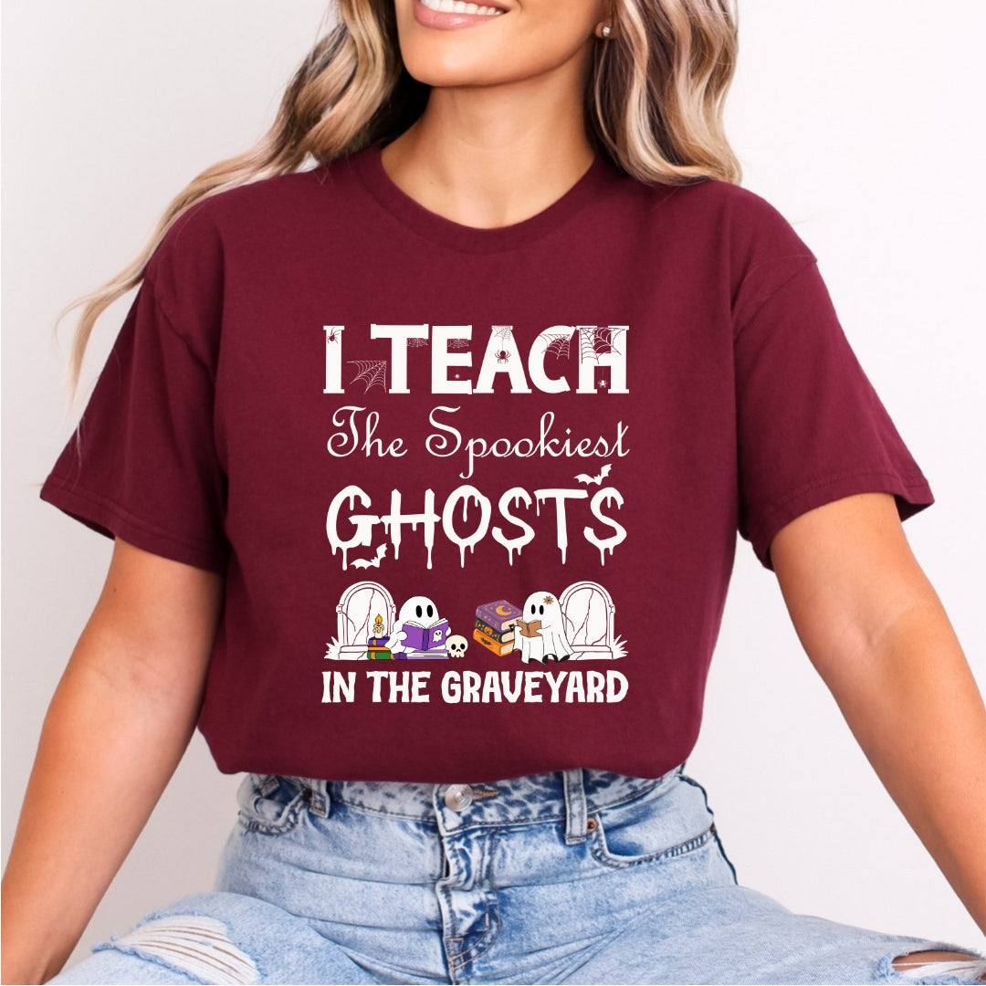 I Teach The Spookiest Ghosts - Bella Canvas