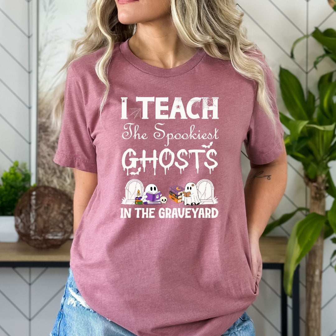 I Teach The Spookiest Ghosts - Bella Canvas