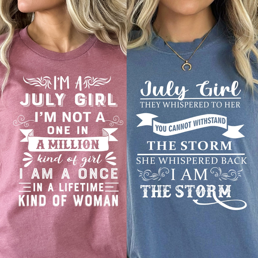 July Combo (Once In Lifetime And I Am Storm ) Combo Pack