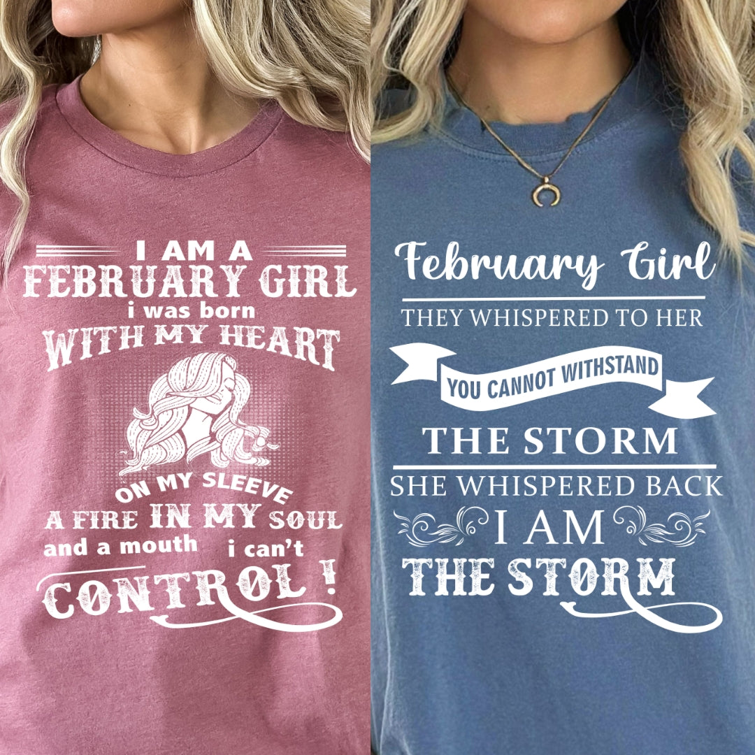 February Combo (Fire In My Soul And I Am Storm ) Combo Pack