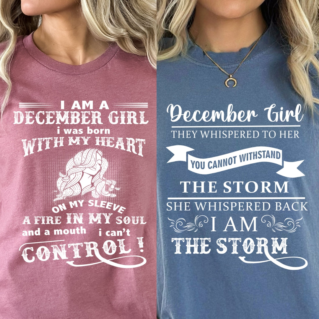 December Combo (Fire In My Soul And I Am Storm ) Combo Pack