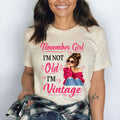 November Girl Vintage - Bella Canvas