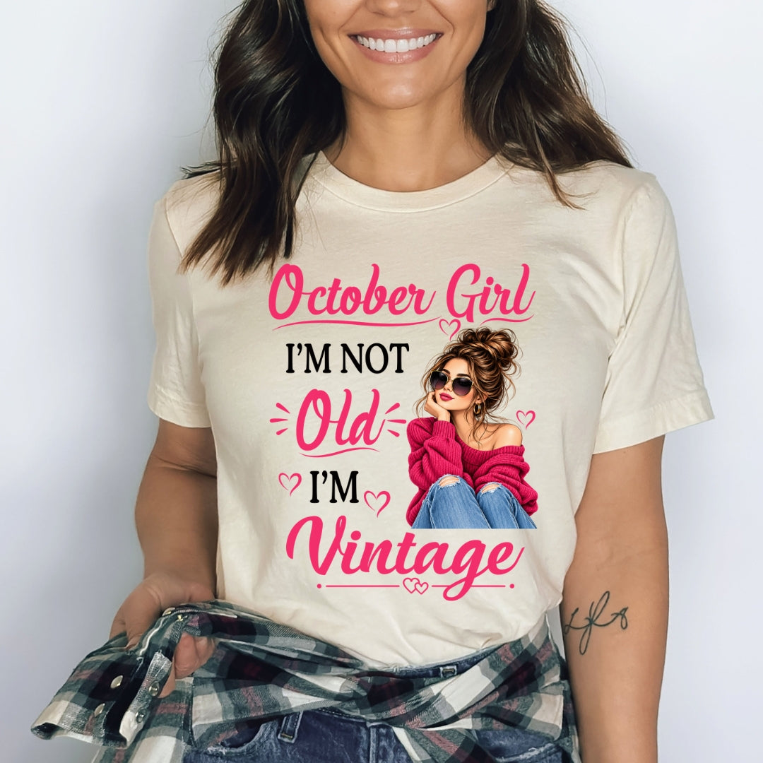 October Girl Vintage - Bella Canvas