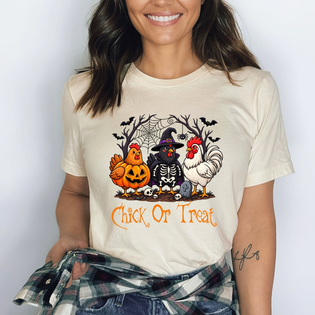 Chick Or Treat - Bella canvas