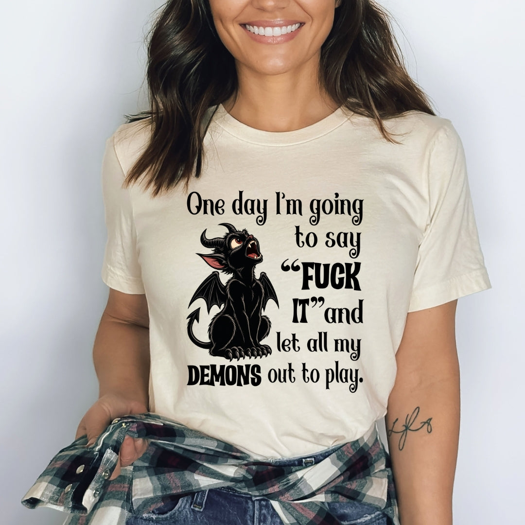 One Day I'm Going To Say - Bella canvas
