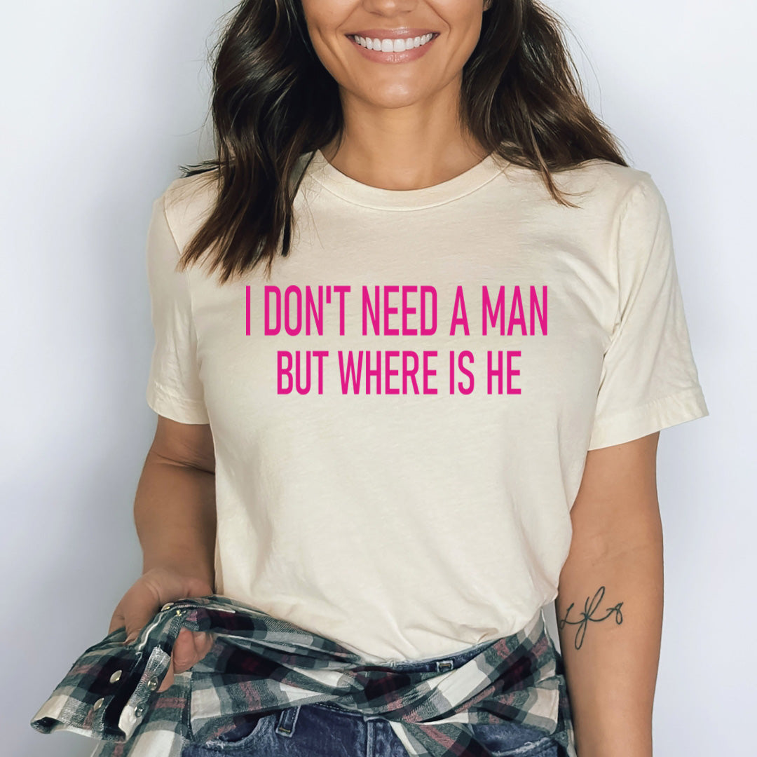 I Don't Need a Man - Bella canvas