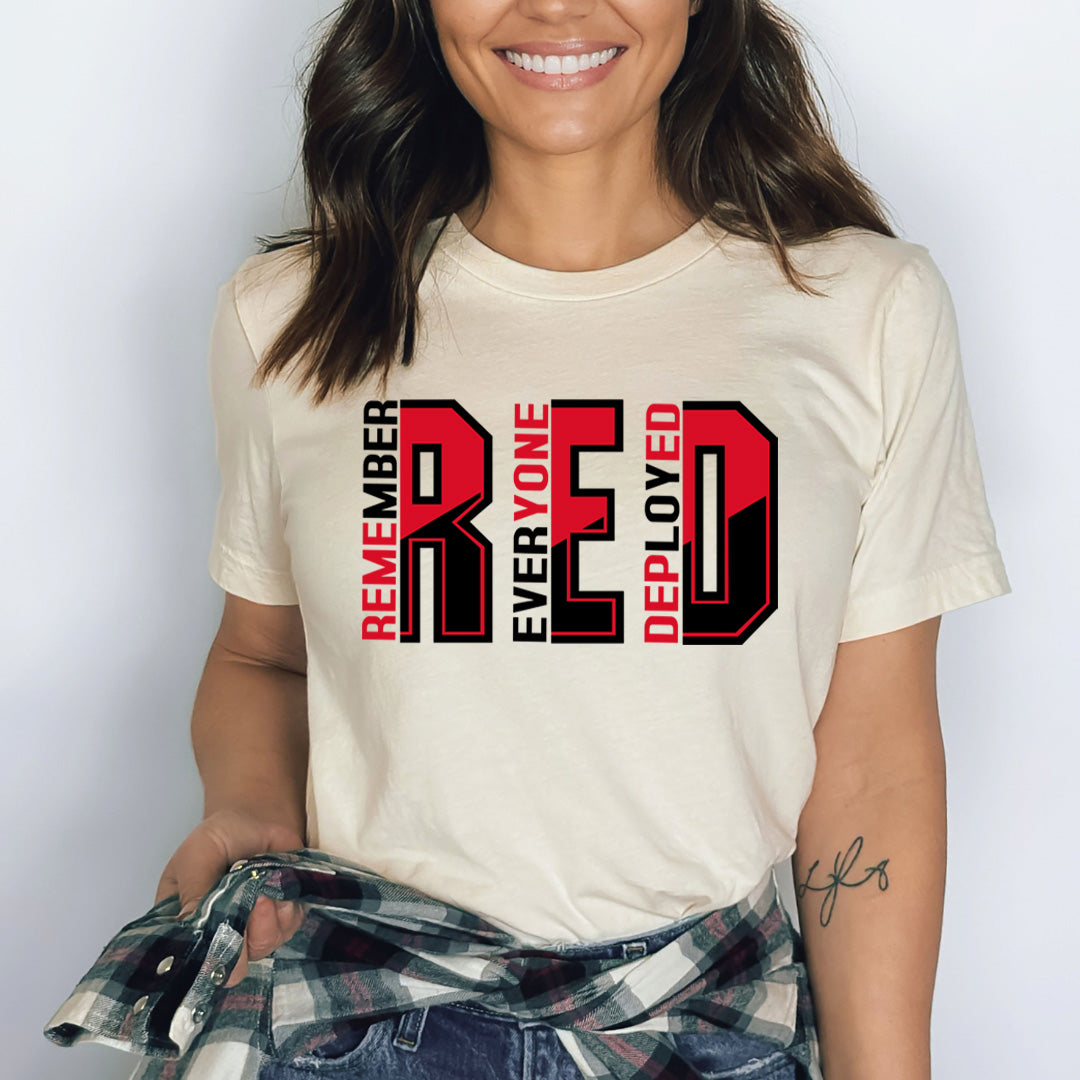 Remember Everyone Deployed - Bella canvas