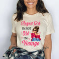 August Girl Vintage - Bella Canvas