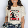 This Queen Was Born In October - Bella canvas