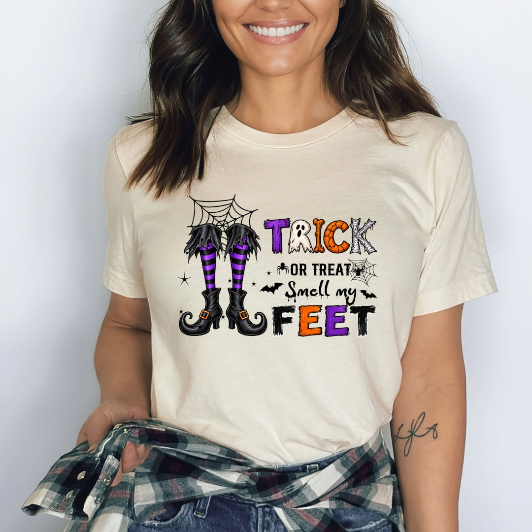 Trick Or Treat Smell My Feet - Bella Canvas