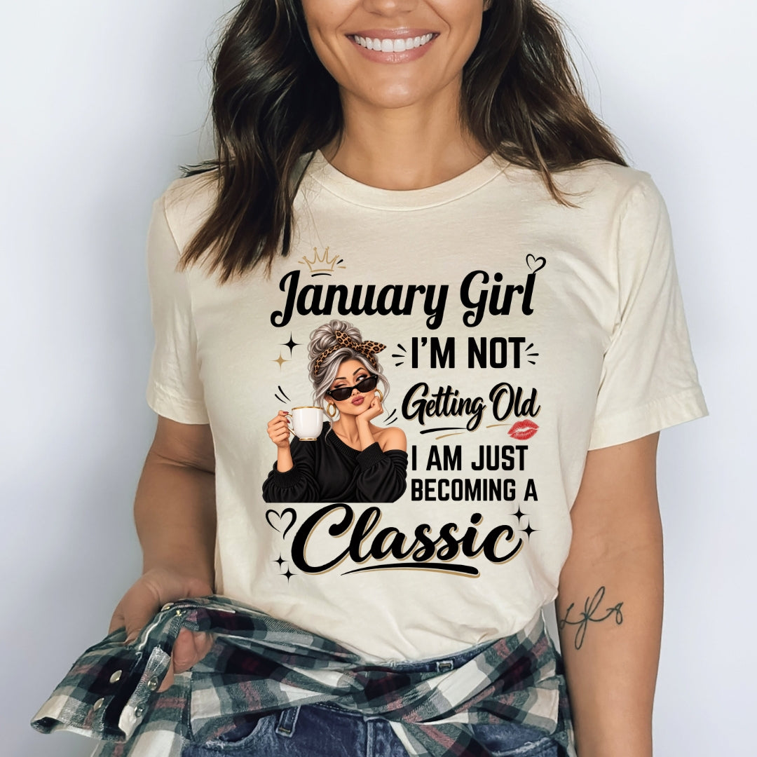 January Girl A Classic - Bella Canvas