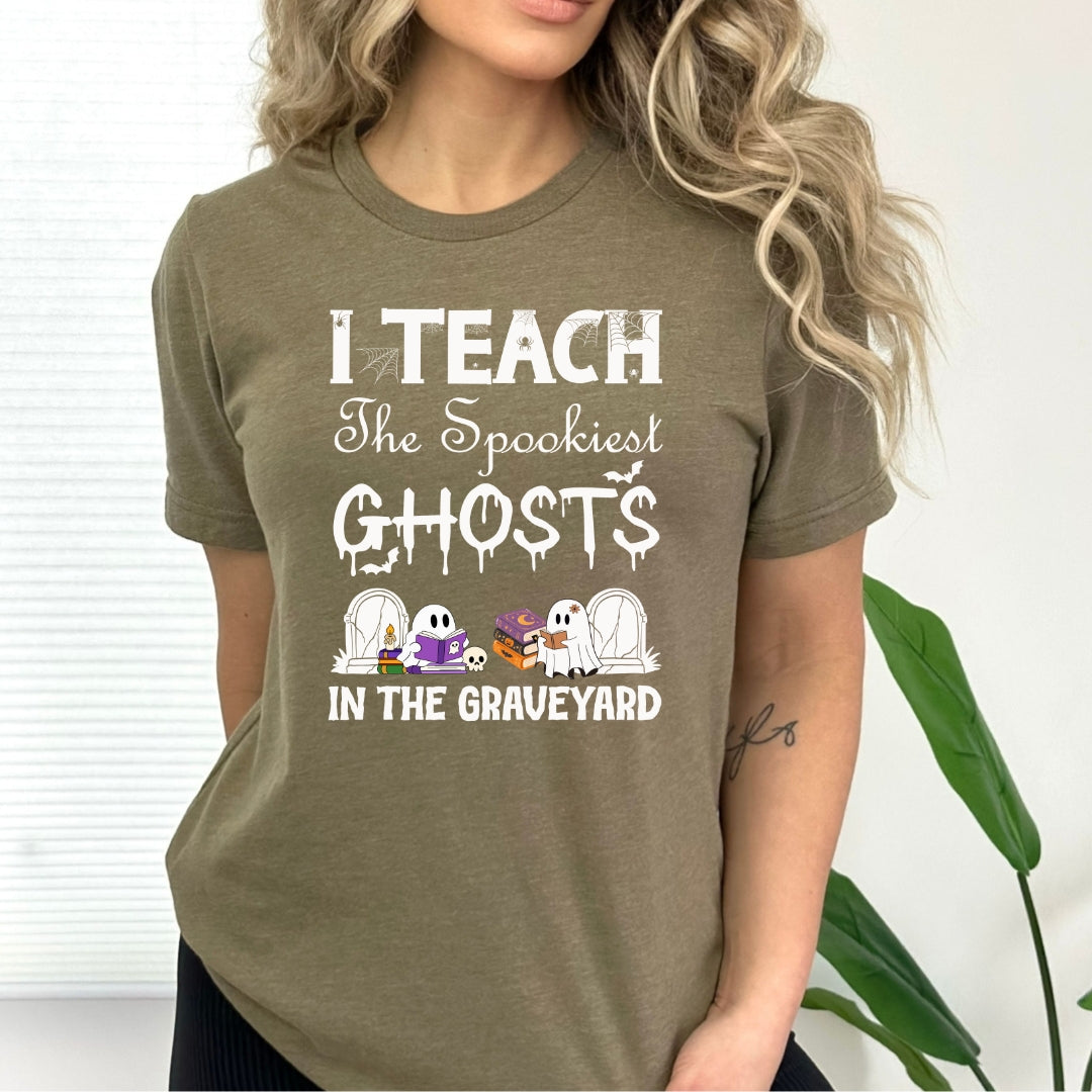 I Teach The Spookiest Ghosts - Bella Canvas