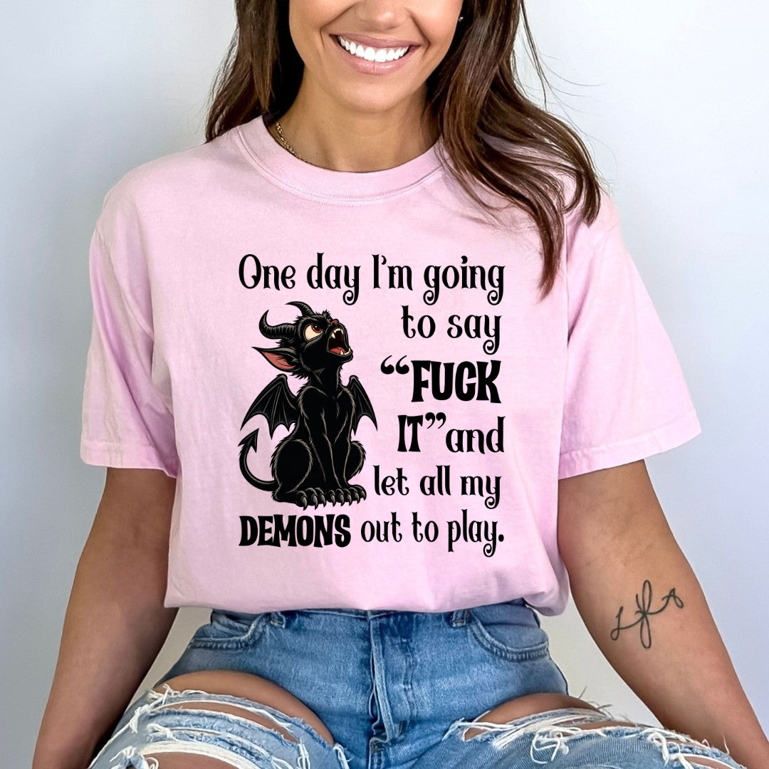 One Day I'm Going To Say - Bella canvas