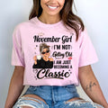 November Girl A Classic - Bella Canvas