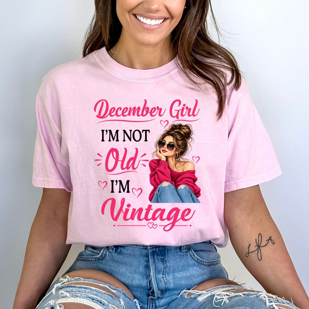 December Girl Vintage - Bella Canvas