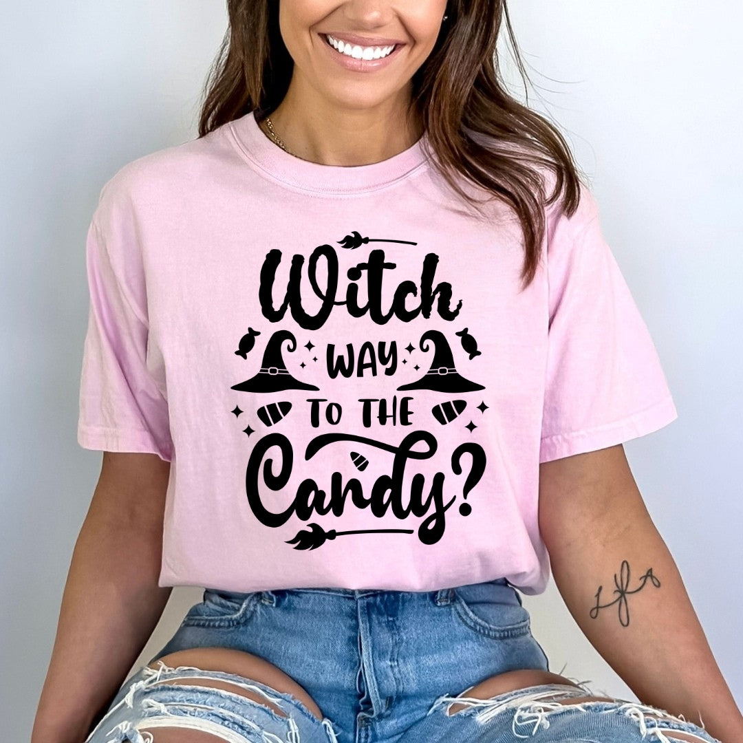 Witch Way To The Candy - Bella canvas