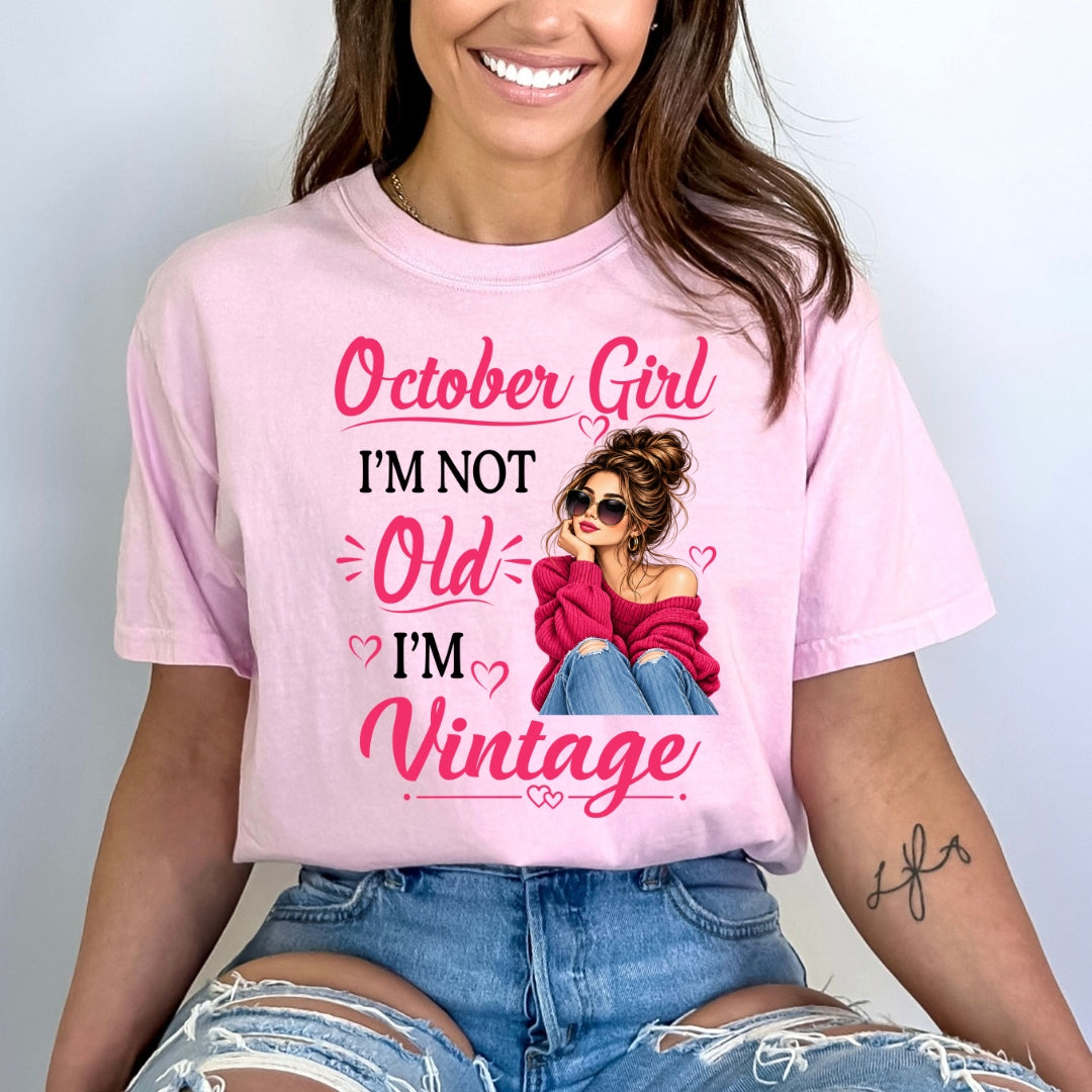 October Girl Vintage - Bella Canvas