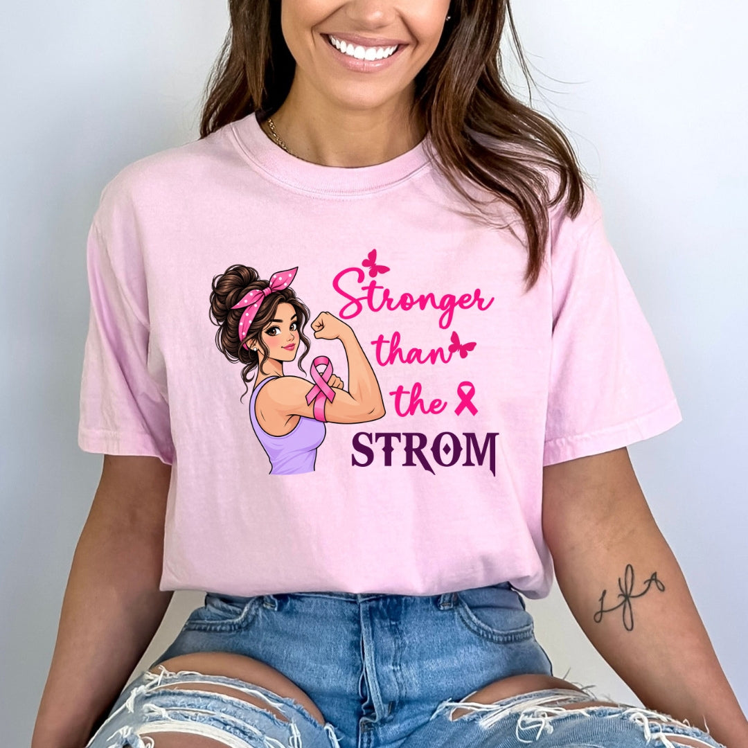 Stronger Than The Strom (New) - Bella Canvas