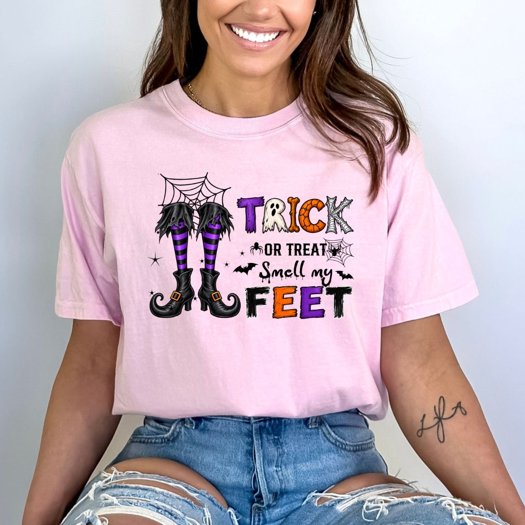 Trick Or Treat Smell My Feet - Bella Canvas